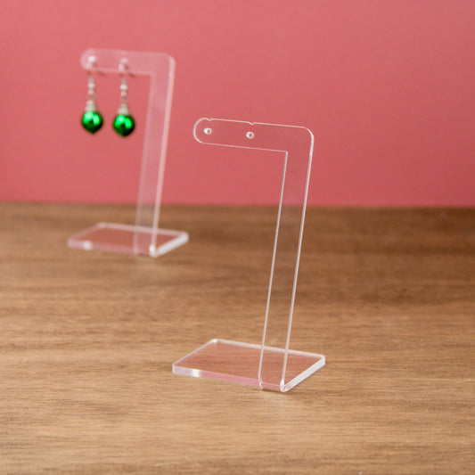 Clear Earring Display - Acrylic Market Stall Earring Holder